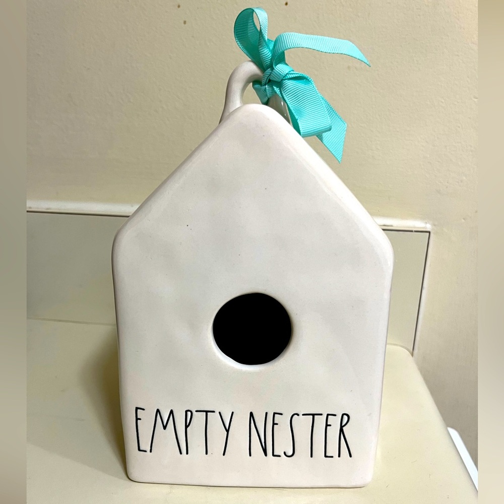 Rae Dunn Empty Nester Birdhouse Decor Artisan Collection by Magenta
